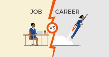 career vs job