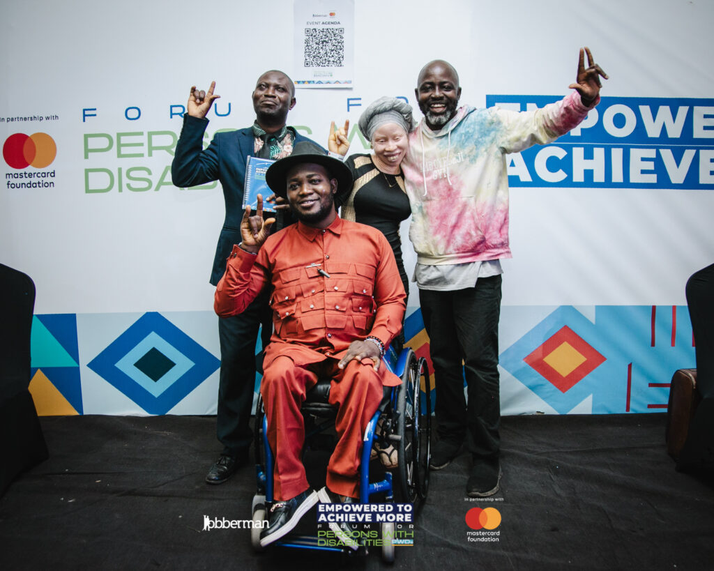 Participants at the Ibadan Forum for Persons With Disabilities hosted by Jobberman Nigeria and the Mastercard Foundation.